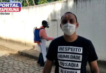 Prefeitura de Itaperuna faz sanitização de ruas em Retiro do Muriaé