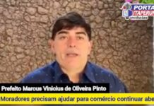 Prefeito de Itaperuna pede ajuda da população para manter comércio aberto