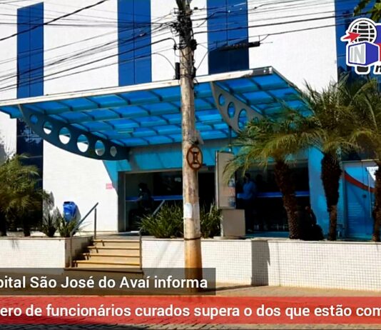 Número de funcionários do HSJA curados ultrapassa os que ainda estão com COVID-19