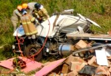 Caminhoneiro morre em acidente entre Comendador Venâncio e Raposo