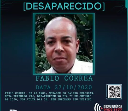 Família procura por desaparecido