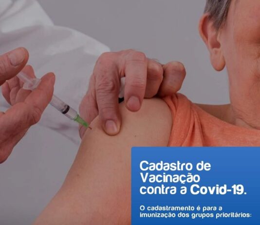 Itaperuna faz cadastro de vacinação contra a Covid-19