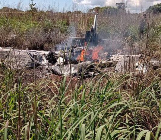 Quatro jogadores e presidente do Palmas morrem em acidente aéreo