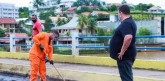 Ponte do Claudão recebe nova pavimentação em Itaperuna