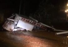 Comerciante atingido por deslizamento em Natividade é transferido de helicóptero para Itaperuna