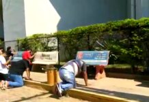 Evangélicos de Itaperuna abraçam Hospital São José do Avaí em oração