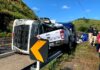 Grave acidente deixa uma pessoa morta na BR-356 em Itaperuna