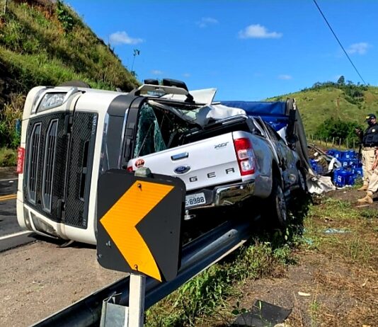 Grave acidente deixa uma pessoa morta na BR-356 em Itaperuna