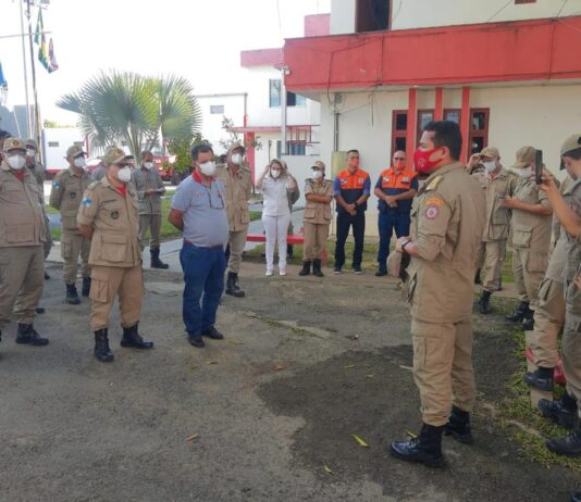 Comandante Geral do CBMERJ visita unidades do Norte e Noroeste Fluminense