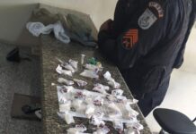 Suspeito é preso por tráfico de drogas no São Mateus em Itaperuna