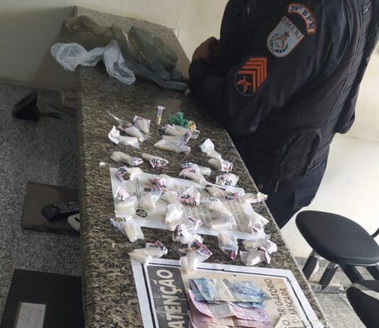 Suspeito é preso por tráfico de drogas no São Mateus em Itaperuna