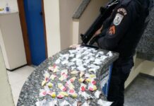 Mulher é presa em Miracema com pinos de cocaína no útero