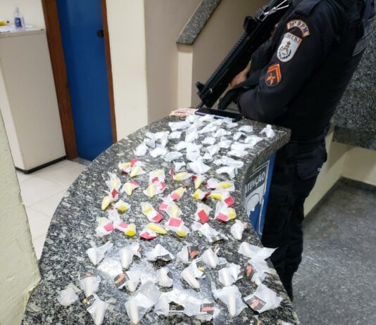 Mulher é presa em Miracema com pinos de cocaína no útero