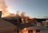 Incêndio avança sobre vegetação em Itaperuna