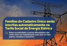 Bolsonaro determina inclusão automática de famílias do Cadastro Único na Tarifa Social de Energia Elétrica