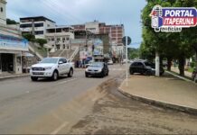 Rio Muriaé e trânsito voltando ao normal em Itaperuna