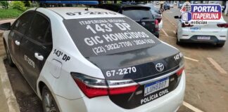 Jovem é assassinado com tiro nas costas no centro de Itaperuna