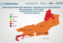COVID-19: Noroeste volta a apresentar situação crítica e entra em bandeira vermelha