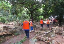 Mãe e filho morrem soterrados em deslizamento no município de Italva