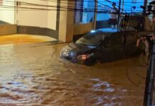 Vídeos: Chuva forte deixa Itaperuna mais uma vez submersa nesta quarta-feira (02/02)