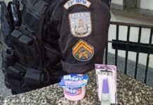 Mulher é detida no interior de supermercado de Itaperuna furtando iogurte e esmalte de unha