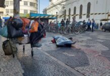 Itaperunense é assassinado a facadas na Praça São Salvador em Campos dos Goytacazes