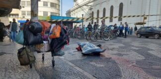 Itaperunense é assassinado a facadas na Praça São Salvador em Campos dos Goytacazes