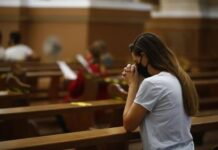 Diocese volta a recomendar o uso de máscaras nas igrejas