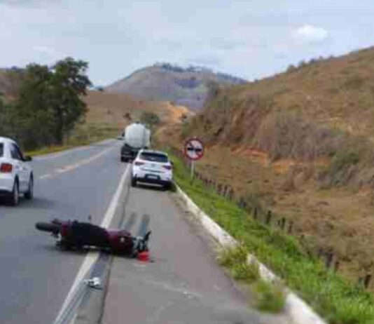 Acidente tira a vida de um homem na BR-356, em Itaperuna