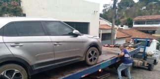 Guarda Civil Municipal de Itaperuna encontra carro furtado com placa clonada