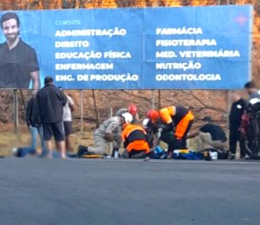 Acidente tira a vida de duas pessoas no Cruzamento de Natividade, em Itaperuna