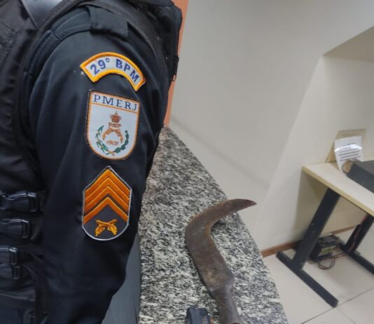 Discussão termina com foiçadas em Porciúncula