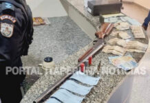 Grande quantidade de dinheiro e drogas apreendidos em Itaocara