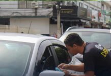 Departamento de Trânsito faz ação de conscientização em Itaperuna