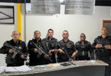 Jovem é preso em flagrante quando traficava drogas em Miracema