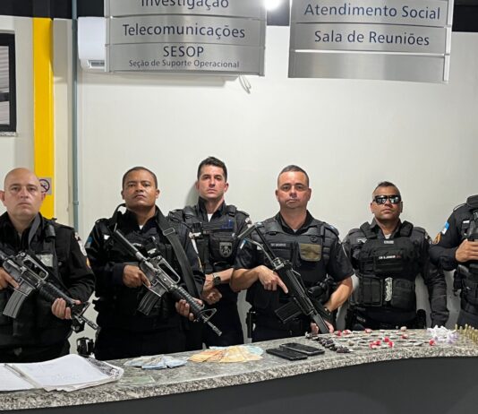 Jovem é preso em flagrante quando traficava drogas em Miracema