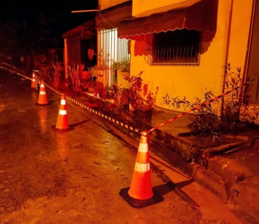 Prefeitura de Miracema interdita residência após ser atingida por desabamento