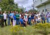 Secretário do Ambiente de Itaperuna participa do plantio de mudas no IFF