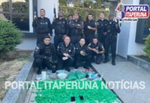 Grande quantidade de drogas foi apreendida em Miracema