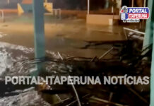 Chuvas fortes alagam parte dos municípios de Cambuci e Miracema