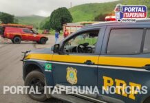 Acidente na BR-116 em Itamuri, distrito de Muriaé, tira a vida de 3 pessoas