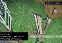 Rio Carangola segue dentro da normalidade