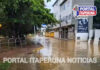 Rio Muriaé transborda em Itaperuna