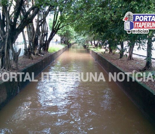 Defesa Civil de Itaperuna emite alerta para possível cheia no “Valão da Cehab”