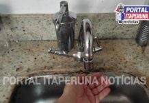 Cedae-RJ interromperá abastecimento de água em Itaperuna na segunda-feira (13)