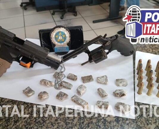 Ação policial prende dois e evita homicídios em Laje do Muriaé