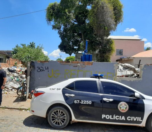 Enel encontra furto de energia elétrica em ferro velho