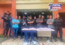 PM prende duas pessoas e apreende 3312 pinos de cocaína em Pádua