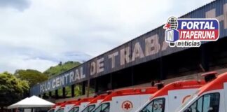 Secretaria de Estado de Saúde do Rio entrega ambulâncias para implementar SAMU no Noroeste Fluminense