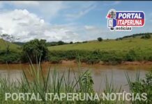 Padrasto e enteada desaparecem nas águas do Rio Muriaé em Itaperuna